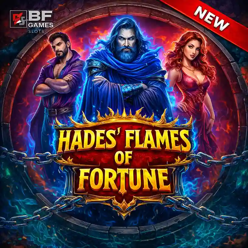 Hades' Flames of Fortune slot game cover